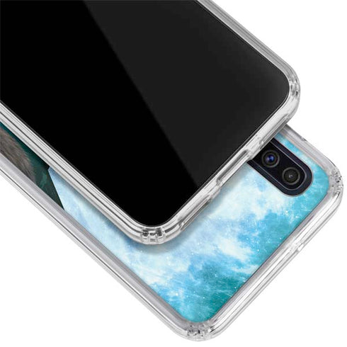 Marvel Rocket and Baby Groot Cosmic Bond Galaxy A50 Clear Case